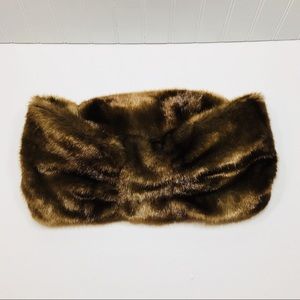 Calvin Klein Faux Fur Neck Warmer